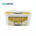 Container Bowl Box Tub Bucket Ice Cream IML Plastic Cup with Lid Spoon